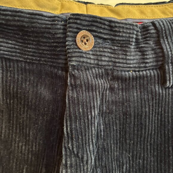 Polo Ralph Lauren Preston Corduroy Pants Navy Men’s 34x34 - Picture 8 of 10
